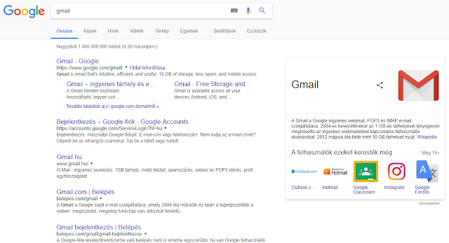 keresés gmail
